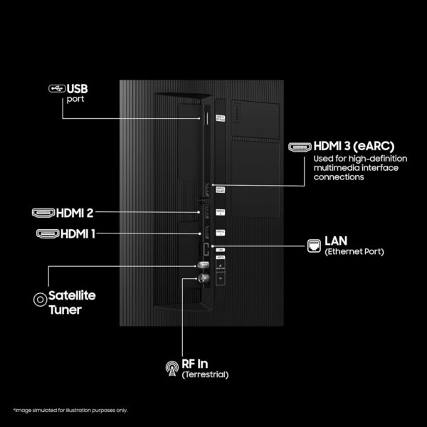 Samsung 108 cm (43 inches) Vision AI 4K Ultra HD Smart QLED TV QA43QEF1AULXL - Image 7