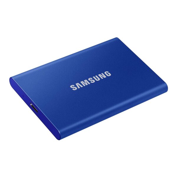 Samsung T7 1TB, Portable SSD, up to 1050MB/s, USB 3.2 Gen2 + 2mo Adobe CC Photography, Gaming, Students & Professionals, External Solid State Drive (MU-PC1T0H), Blue - Image 10