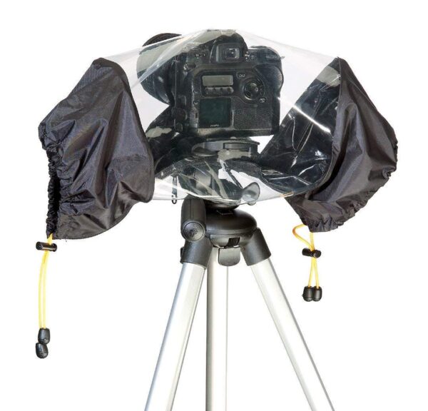 Hanumex® Professional Camera Rain Cover for Canon, Nikon, Sony DSLR & Mirrorless Cameras - Ultimate Photography Rain Gear: Protect Your Valuable Equipment, Water-Resistant Transparent Cover - Image 4