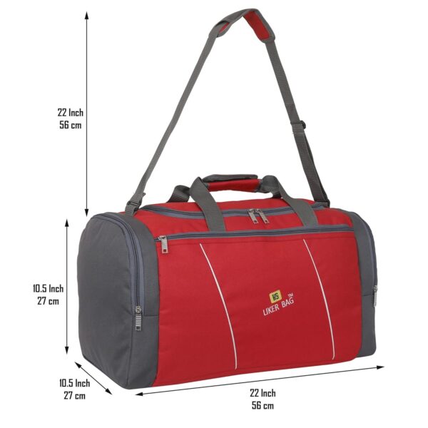 Liker Bag 60 L Hand Duffel Bag - Heavy Carrier Luggage Bag Hand Duffel Bag - Luggage Bags for Men & Women 60 L Large Capacity (Red) - Image 8