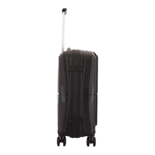American Tourister AIRCONIC2.0 SP 55 cm Small Cabin Front Opening Polypropylene (PP) Hard 8 Wheels Spinner Luggage/Suitcase/Trolley Bag for Travel (Black) - Image 7
