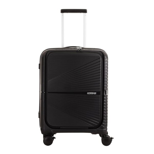 American Tourister AIRCONIC2.0 SP 55 cm Small Cabin Front Opening Polypropylene (PP) Hard 8 Wheels Spinner Luggage/Suitcase/Trolley Bag for Travel (Black) - Image 5