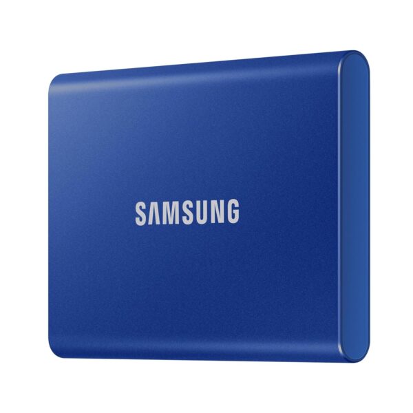 Samsung T7 1TB, Portable SSD, up to 1050MB/s, USB 3.2 Gen2 + 2mo Adobe CC Photography, Gaming, Students & Professionals, External Solid State Drive (MU-PC1T0H), Blue - Image 11