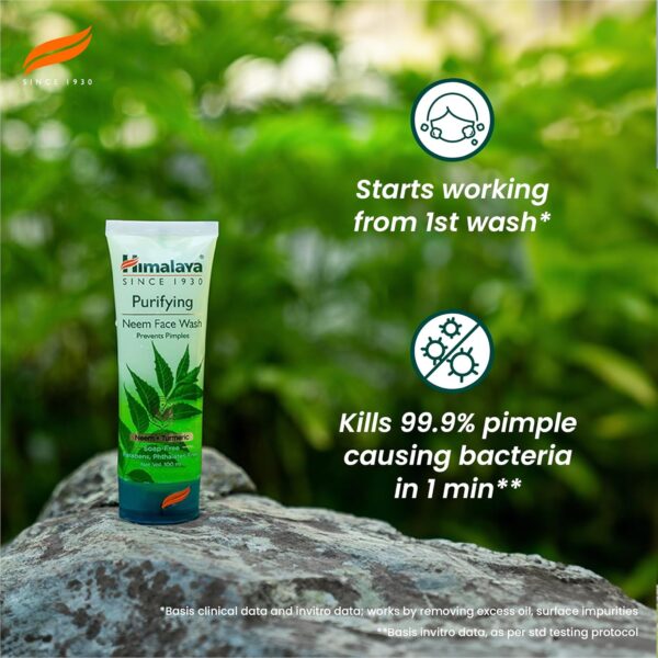 Himalaya Herbals Purifying Neem Face Wash, 300ml - Image 6