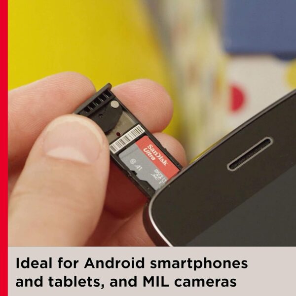 SanDisk Ultra® microSDXC UHS-I Card, 1TB, 150MB/s R, 10 Y Warranty, for Smartphones - Image 3