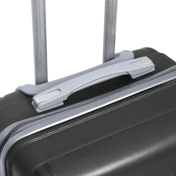 Trumpkin Small Suitcase/Cabin-Luggage / 20" inch/Size 55 cm/Hard-Sided Polypropylene Luggage Trolley Bag/Model-X / 360 Rotating / 8 Wheels (Jet Black, Small) - Image 8