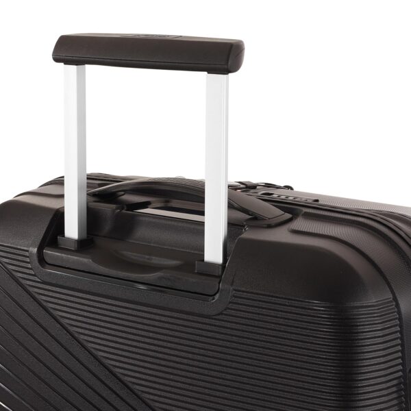 American Tourister AIRCONIC2.0 SP 55 cm Small Cabin Front Opening Polypropylene (PP) Hard 8 Wheels Spinner Luggage/Suitcase/Trolley Bag for Travel (Black) - Image 12