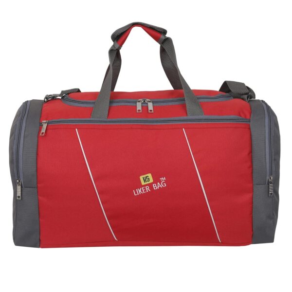 Liker Bag 60 L Hand Duffel Bag - Heavy Carrier Luggage Bag Hand Duffel Bag - Luggage Bags for Men & Women 60 L Large Capacity (Red) - Image 2