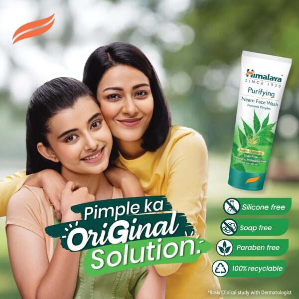 Himalaya Herbals Purifying Neem Face Wash, 300ml - Image 4