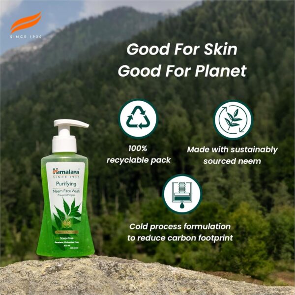 Himalaya Herbals Purifying Neem Face Wash, 300ml - Image 8