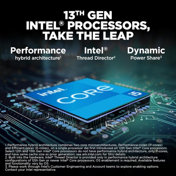 HP Victus, 13th Gen Intel Core i5-13420H, 6GB RTX 4050 Gaming Laptop (16GB DDR4, 512GB SSD) 144Hz, IPS, 15.6"/39.6cm, Flicker-Free, Win 11, Office 21, Mica Silver, 2.29kg, Enhanced Cooling, fa1319TX - Image 3