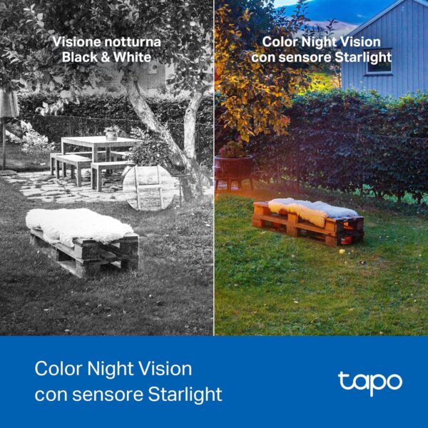 Tapo TP-Link C425 Pack of 2 Wire-Free Indoor/Outdoor 2K QHD 4MP 1440p Battery Powered Smart Security Camera, Starlight Color Night Vision, Person/Pet/Vehicle Detection - Image 10